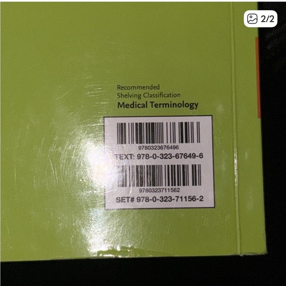 Exploring Medical Language Textbook - Picture 2 of 3